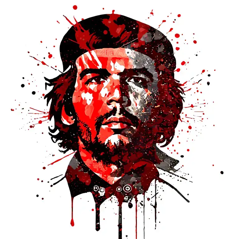 Che guevara tattoo design idea