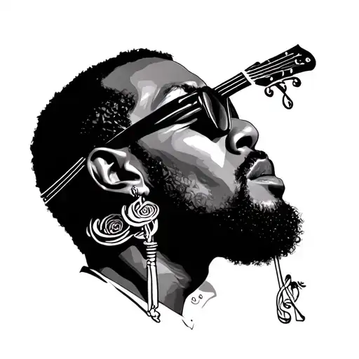 songs in the key of life album cover by stevie wonder tattoo design idea
