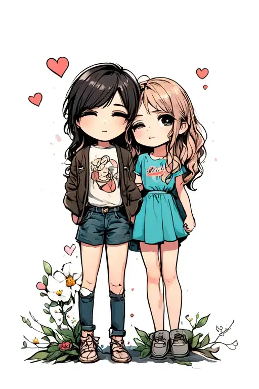 rip brother sister bond tattoo design idea