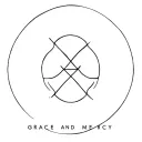 grace and mercy symbol tattoo design idea