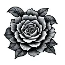 Birth Date tattoo design idea