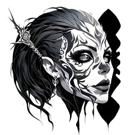 Jinx Arcane tattoo design idea
