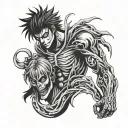 death note tattoo design idea