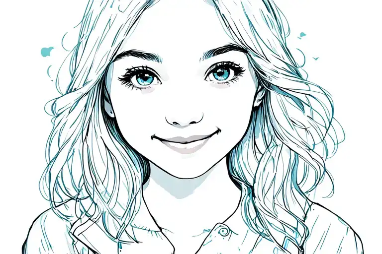 She's got a smile that it seems to meReminds me of childhood memoriesWhere everything was as freshAs the bright blue sky tattoo design idea