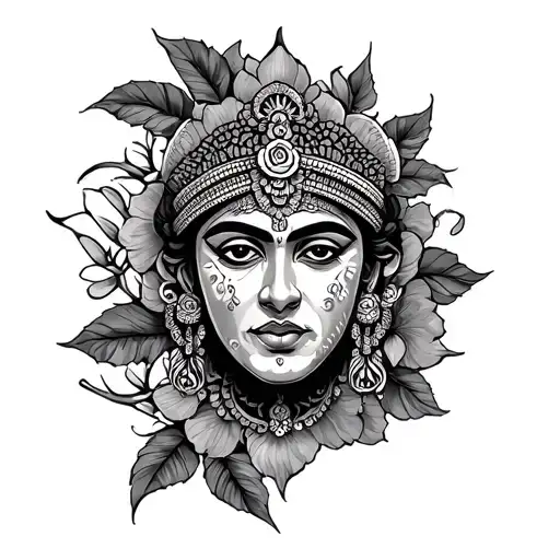 Nepali tattoo design idea