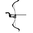 compound bow  tattoo design idea