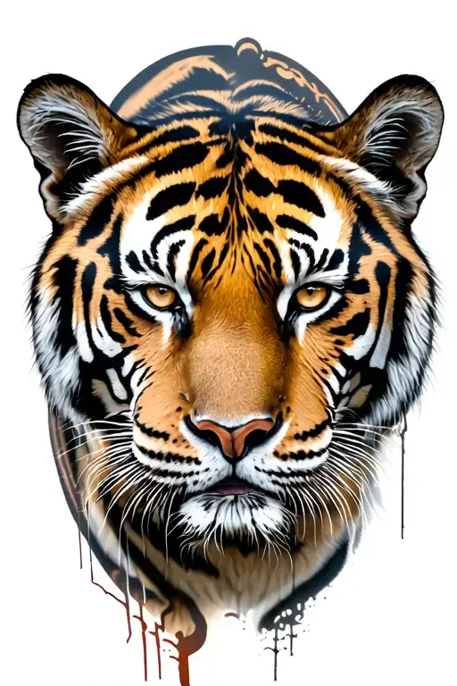 tiger scratch marks tattoo design idea