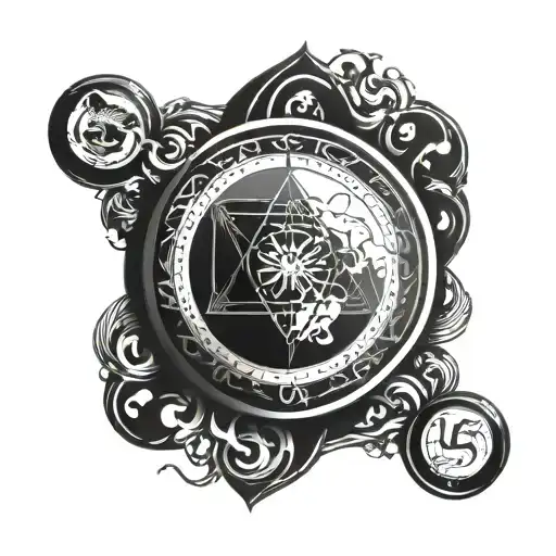 Magic The Gathering Time walk card tattoo design idea