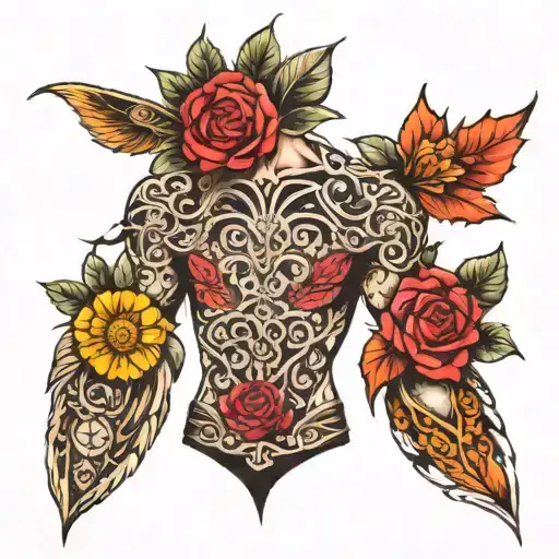 Paris fife sleeve tattoo tattoo design idea