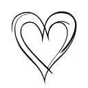 ohana infinity heart tattoo design idea