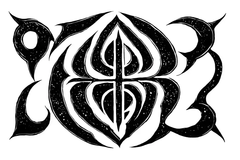 futhark bind rune of wealth adventure power health tattoo design idea