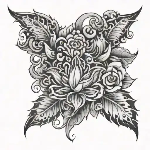 Ceruledge tattoo design idea