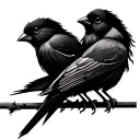 Bob Marley 3 Little Birds together with geometric tattoo design idea