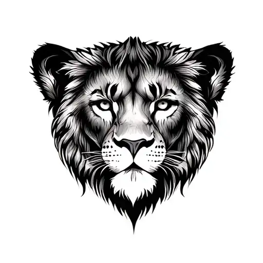 simple Leo masculine tattoo tattoo design idea