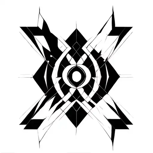 everlasting love symbol tattoo design idea