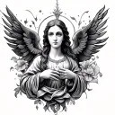 Amazing Grace tattoo design idea