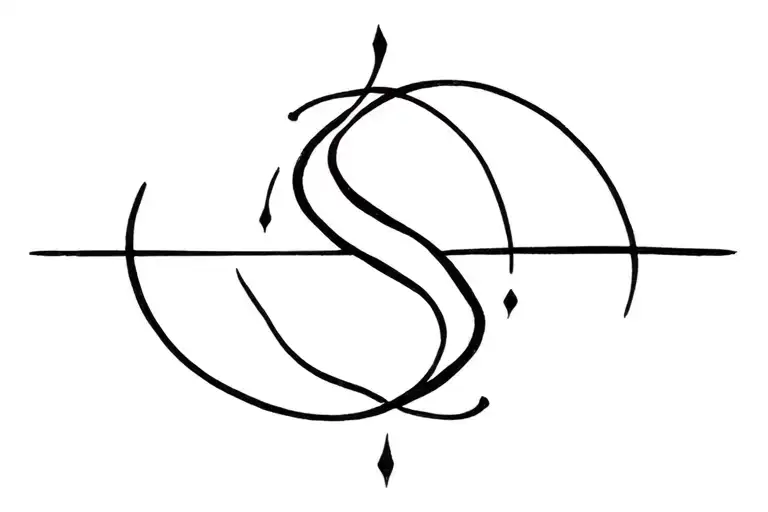 a spell tattoo design idea