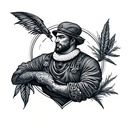 Seaman tattoo design idea