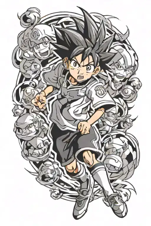 Inazuma Eleven tattoo design idea