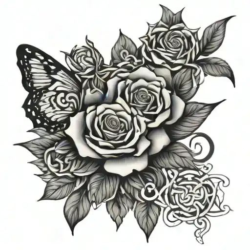 forever and ever tattoo design idea