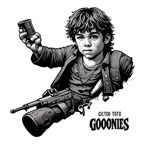 Goonies tattoo design idea