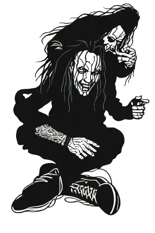 Korn band members tattoo design idea