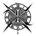 1997 Roman Numerals tattoo design idea