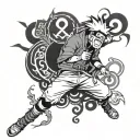 Naruto related tatto tattoo design idea