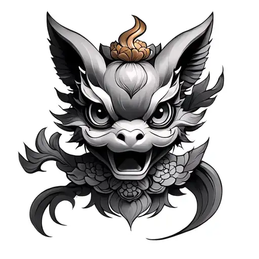 Pixiu tattoo design idea