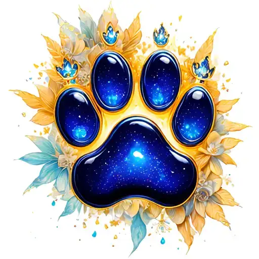 infinity, goofy, cat paw print, cinderella tattoo design idea