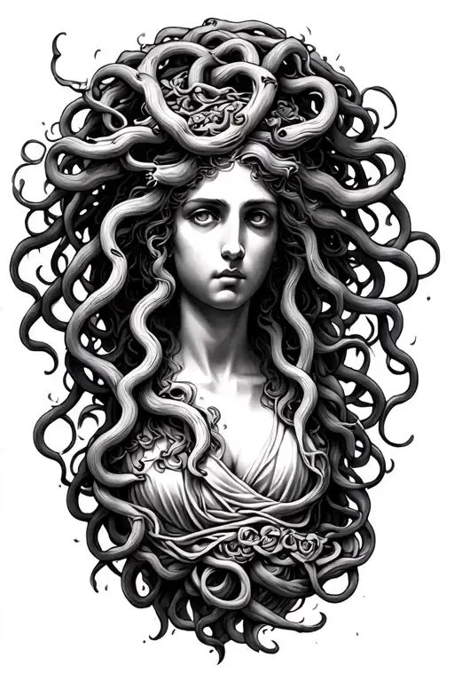 medusa greek mythology tattoo tattoo design idea