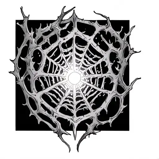 thorn vines that looks like web design tattoo design idea