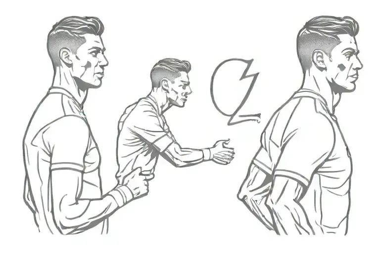 cr7 tattoo design idea