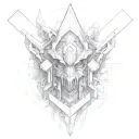 Hextech Arcane tattoo design idea