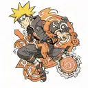 Naruto tattoo design idea
