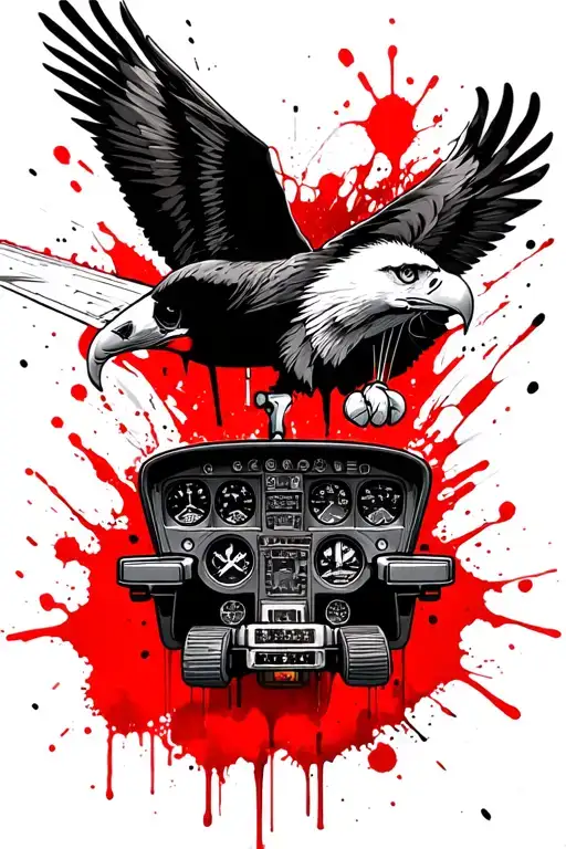 airplane cockpit, jeep, orion, cat paw, taco, whiskey rocks glass, house, eagle tattoo design idea