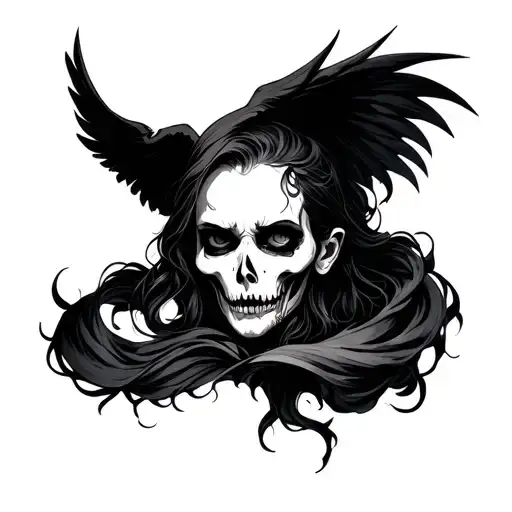 deadly sins vs 7 tattoo design idea