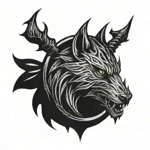 the witcher signs tattoo design idea