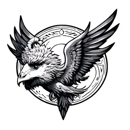 Air Sign tattoo design idea