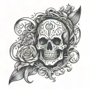 strong mind ego never give up attitude tattoo design idea