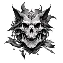 Jackdow tattoo design idea