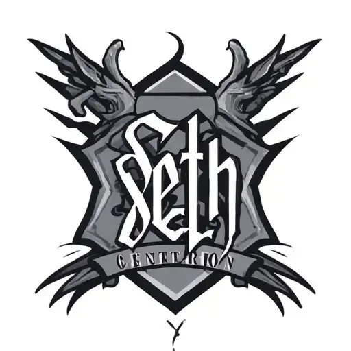 seth centurion name tattoo tattoo design idea