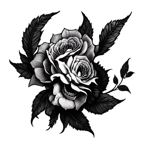Dark Fantasy tattoo design idea