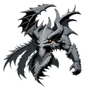 warhammer 40k monster hunter tattoo design idea