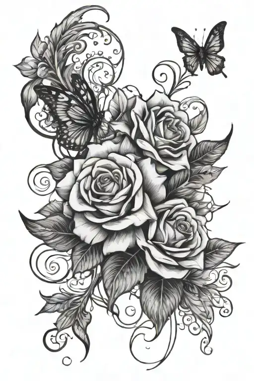 Dark Feminine Energy tattoo design idea