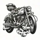 Rockabilly tattoo design idea