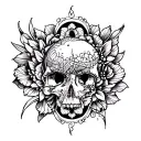 Bdsm classic and elegant tattoo design idea