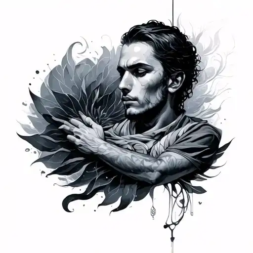 "Marcel Patrick Pascal" lifeline tattoo design idea
