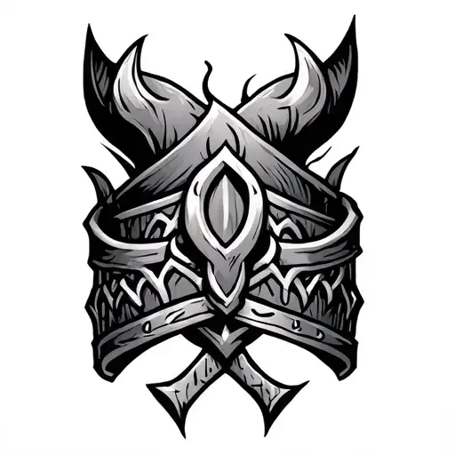 Viking Arm Ring tattoo design idea