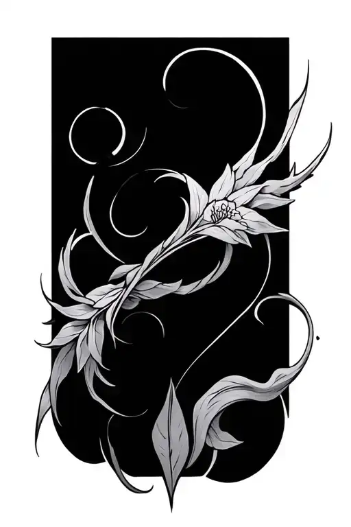 Anagram tattoo design idea